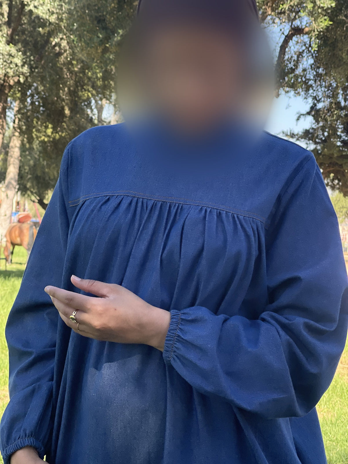 Robe Jean – روب جين واسعة وأنيقة