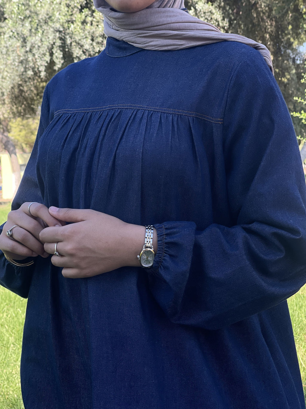 Robe Jean – روب جين واسعة وأنيقة